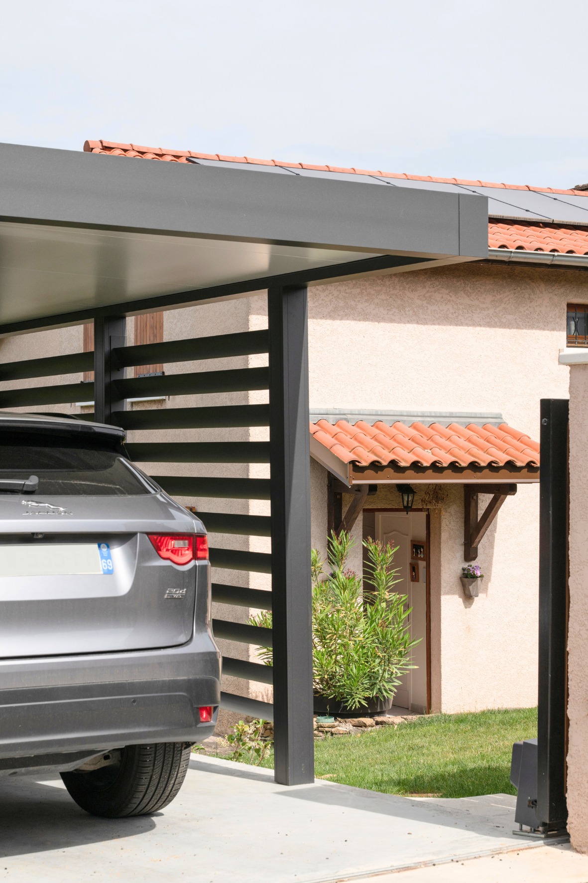 carport aluminium véhicule