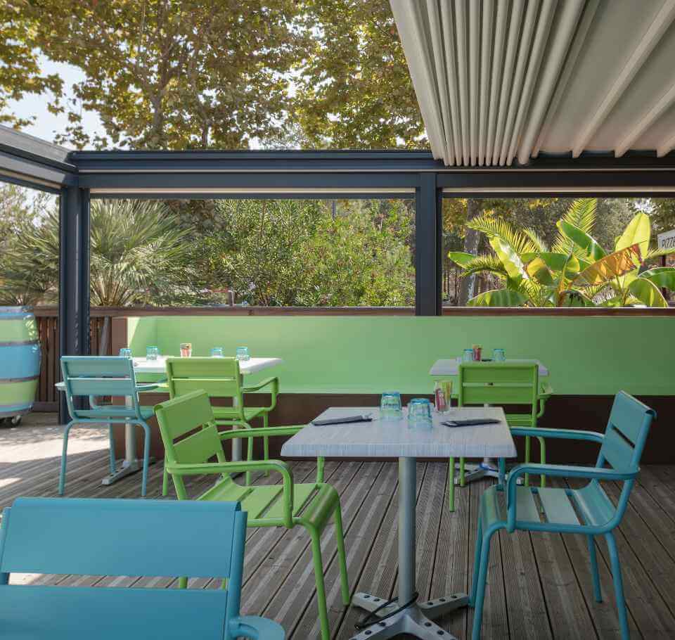 pergola rétractable terrasse protection solaire design 