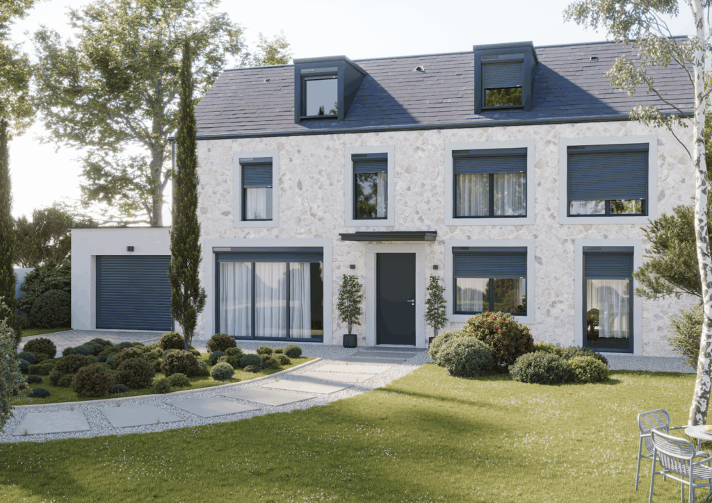 volet roulant couleur anthracite