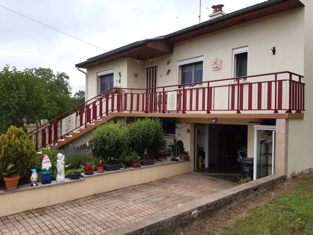 garde corps, ajouré sur balcon