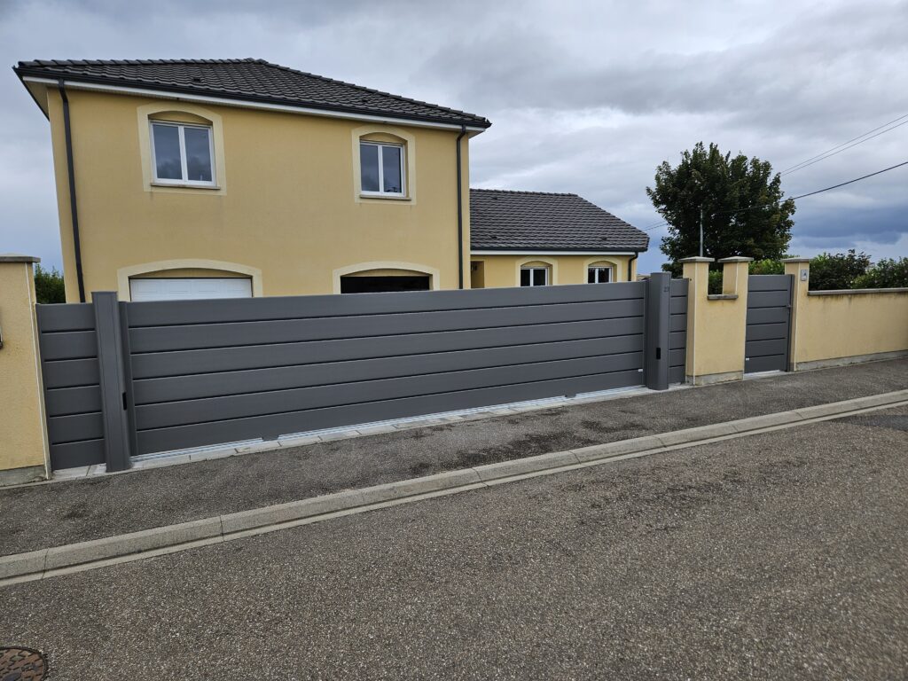 portail de grande dimension sur mesure